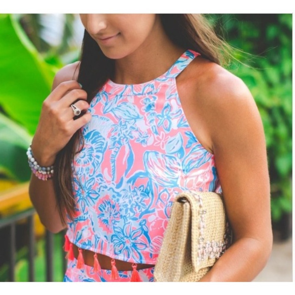 Lilly Pulitzer‎ Selina Set TOP only in Summer Siren Size 0